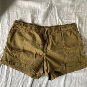 north face motion pull on shorts xl